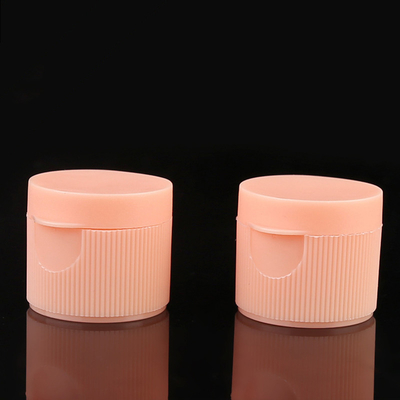 Cierres libres del top del ODM BPA 20m m Flip Top Caps Pink Disc