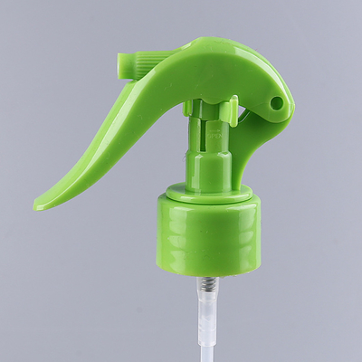 Espray de la niebla de 24M M Mini Trigger Sprayer Green Fine con el tubo