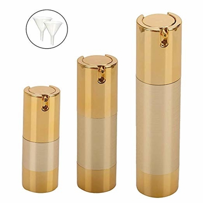 La bomba privada de aire del pequeño oro técnico ULTRAVIOLETA embotella 15ml 30ml 50ml