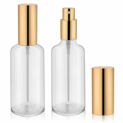 Dispensador de cristal fino de aluminio anodizado de la bomba de la botella 50ml del espray de la niebla