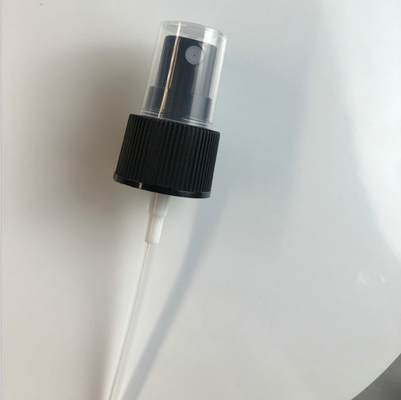 Cabeza de espray de perfume que presiona el plástico