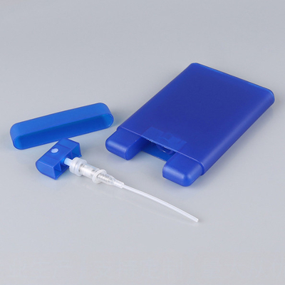 rociador plástico de la tarjeta de crédito de 20Ml 30ML para el azul rosado negro blanco del perfume
