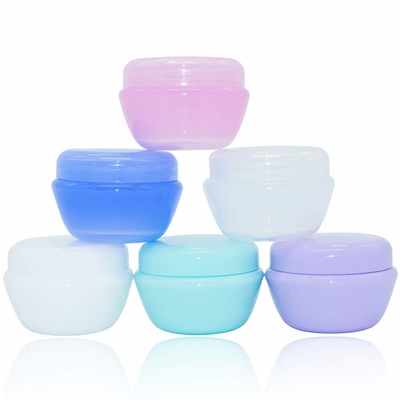 Envase de polvo flojo del viaje poner crema cosmético del tarro 20g de LinDeer
