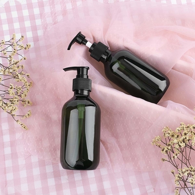 bomba plástica de Amber Plastic Shampoo Bottles With de la botella de la loción 500ml