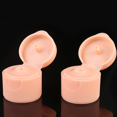 Cierres libres del top del ODM BPA 20m m Flip Top Caps Pink Disc