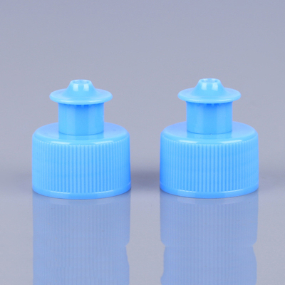 Casquillo de vaivén cosmético del azul 28m m de las cápsulas del ANIMAL DOMÉSTICO ninguna salida