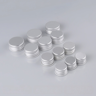 las cápsulas 24m m cosméticas de 18m m 20m m no derraman la tapa de aluminio de la botella