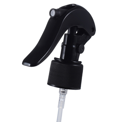 Polipropileno Mini Trigger Sprayer Normal Clip negro de 24M M