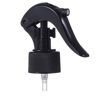 Polipropileno Mini Trigger Sprayer Normal Clip negro de 24M M