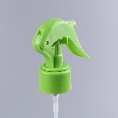 Espray de la niebla de 24M M Mini Trigger Sprayer Green Fine con el tubo
