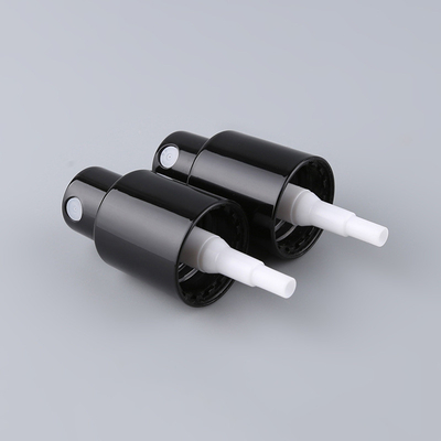 Casquillo fino del rociador de la niebla del perfume de aluminio negro de 13m m ninguna salida