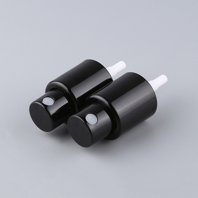 Casquillo fino del rociador de la niebla del perfume de aluminio negro de 13m m ninguna salida