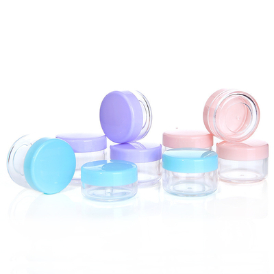 Artículo recargable del tarro poner crema cosmético de la crema de cara del claro de LinDeer 5ml