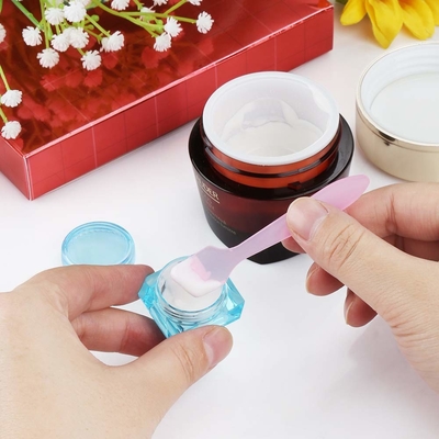 pequeños tarros poner crema cosméticos plásticos 5ml con portátil recargable de las tapas