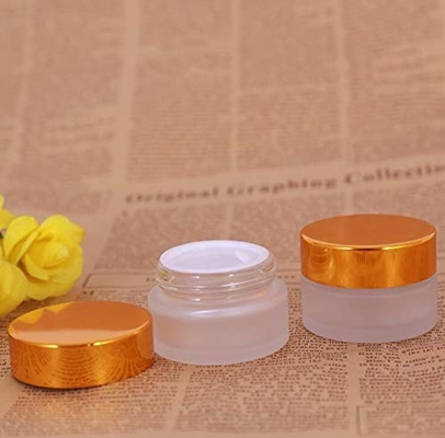 tarro del vidrio esmerilado de la loción 30ml con la tapa de aluminio ninguna salida