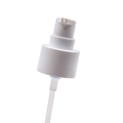 Bomba blanca de la loción de la bomba 24/410 poner crema cosmético plástico de Lindeer PP
