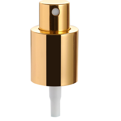 rociador de aluminio de la niebla del alto oro de 24m m para la botella plástica