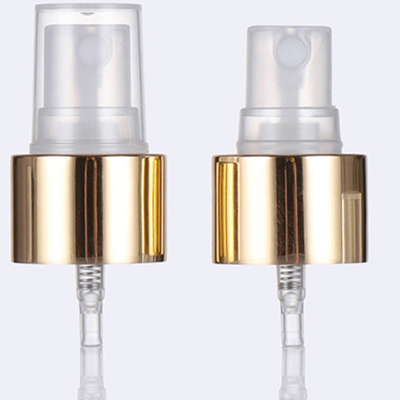 Color fino del ODM del rociador de la niebla de 24m m del oro de aluminio del perfume