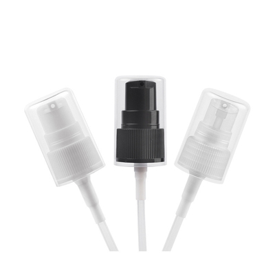 Botellas plásticas vacías de la loción 10ML con rosa azul transparente del verde de la bomba