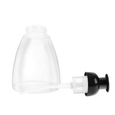 Botella del dispensador del jabón de la loción 500ml del ANIMAL DOMÉSTICO con el ODM negro de la bomba