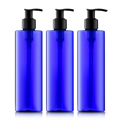 Embalaje reutilizable azul de la loción del ANIMAL DOMÉSTICO 200ML de Brown con la bomba para el líquido