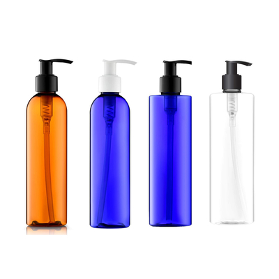 Embalaje reutilizable azul de la loción del ANIMAL DOMÉSTICO 200ML de Brown con la bomba para el líquido