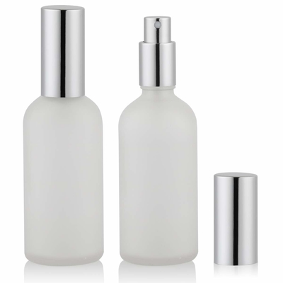 Envases de cristal anodizados del artículo de tocador de la botella 100ML del espray de la niebla del aluminio