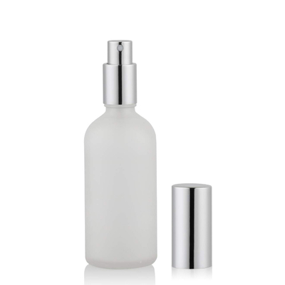 Envases de cristal anodizados del artículo de tocador de la botella 100ML del espray de la niebla del aluminio