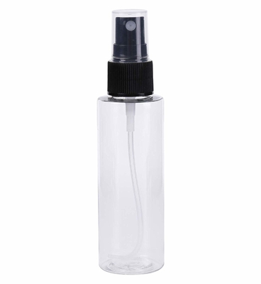 Tarros cosméticos plásticos 100ml del ANIMAL DOMÉSTICO transparente con la bomba de 24m m